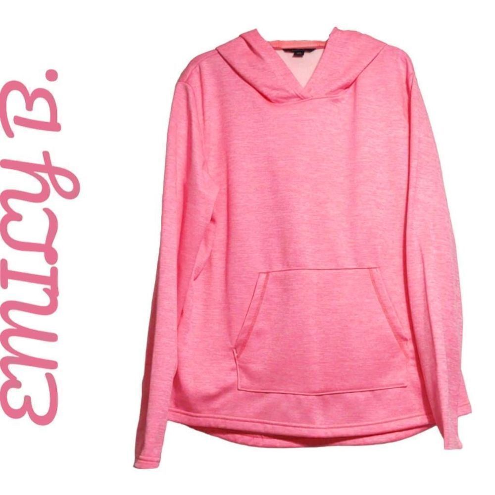 EMILY B. PLUS SIZE LongSleeve Pink Sweatshirt.